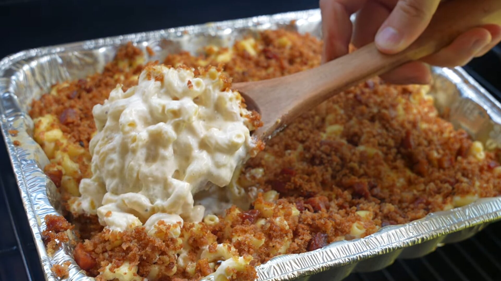 smoked mac and cheese