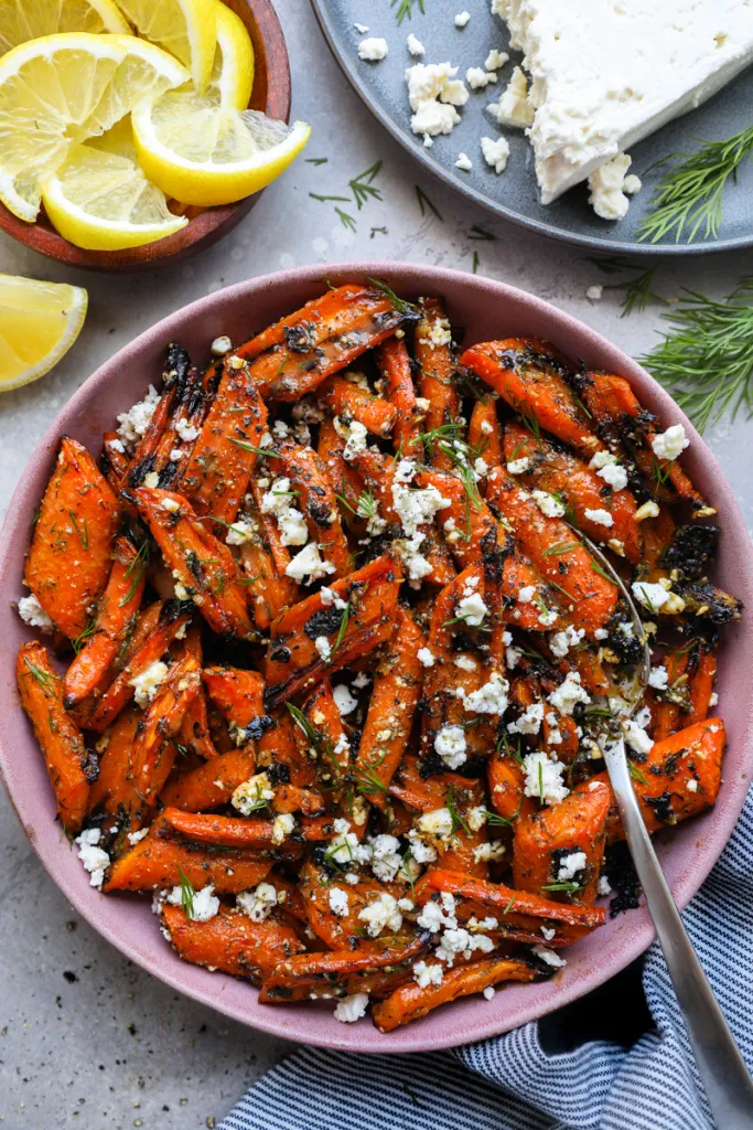 lemon dijon roasted carrots