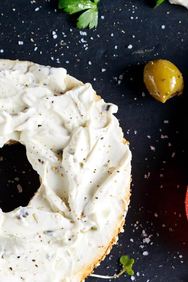 Bagels with Cream Cheese